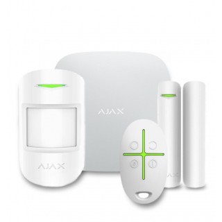 Комплект бездротової охоронної сигналізації Ajax StarterKit білий