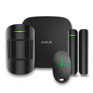 Охоронна система бездротової сигналізації Ajax StarterKit Plus чорний